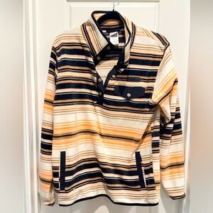 Cinch polar fleece quarter snap pullover multi color